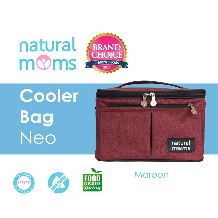 Gambar Tas ASI | Natural Moms Cooler Bag ASI | Neo - Marron dari Natural Moms Indonesia Official Shop Kota Tangerang Selatan Tokopedia