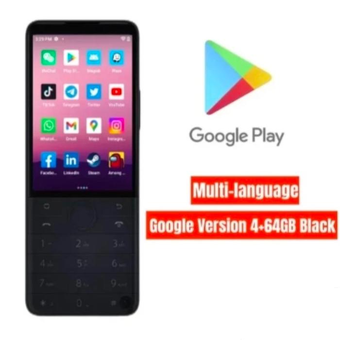 Gambar Versi Global Qin F22 Pro Play Store 4GB 64GB Smartphone Layar Sentuh - Hitam 4GB/64GB dari indemand id undefined Tokopedia