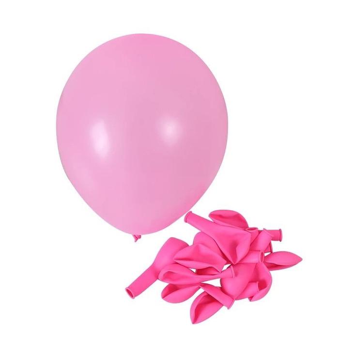 Gambar Balon Latex doff 1 pack isi 100 pcs/Balon Per pack/Balon karet doff - pink dari chiclitcase2 undefined Tokopedia