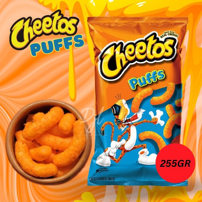 Gambar Cheetos Puffs 255g Made With Real Cheese Makanan Ringan Jagung 1 Pouch - Puff Cheddar dari CarDe Retail undefined Tokopedia