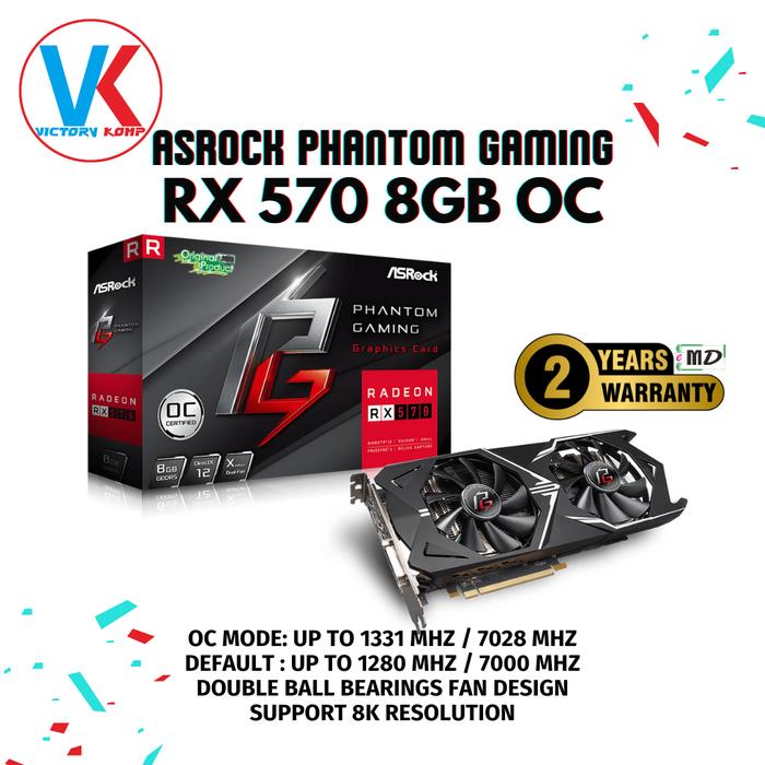 Asrock Radeon Video Card Rx 570 Phantom Gaming Amd 570 Driver Rx