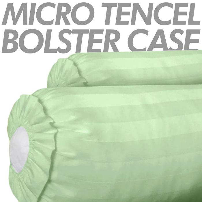 Gambar Sarung Guling MicroTencel Jumbo | Bolster Case Microtencel Hotel Collection ukuran King Koil - Olive Green dari Spring Bed Furniture Tangsel undefined Tokopedia