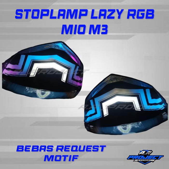 Gambar Lampu Stoplamp Lazy Malas RGB Android Mio M3 - Mode RGB+Kedip dari A.R_PROJECT undefined Tokopedia
