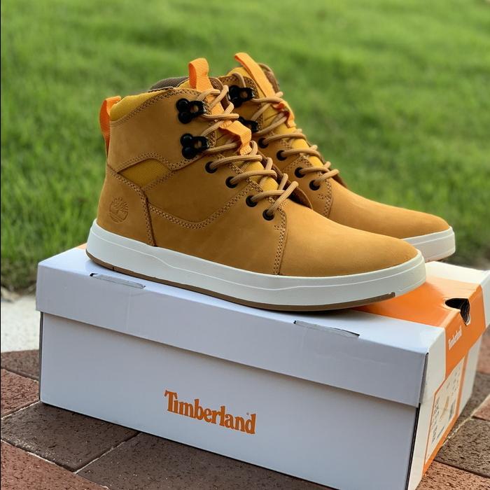 Gambar Original Timberland Work Genuine Leather Boot Shoes Sepatu Pria 819 2 - Kuning, 39 dari Golf World undefined Tokopedia