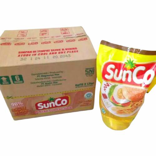 Gambar minyak goreng sunco 2L (1karton) / 6pouch dari PuahMart undefined Tokopedia