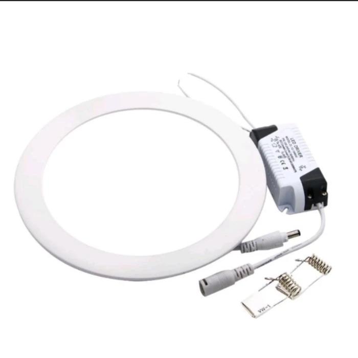 Gambar Lampu Led Panel 18 Watt / 18W Bulat Tipis Inbow Tanam Plafon Putih WW - 18W Bulat Putih dari sumber-electric undefined Tokopedia