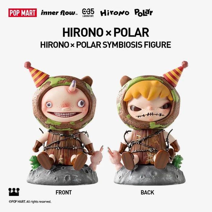 Jual POPMART Hirono x Polar Symbiosis Figure - DP50% - Kota