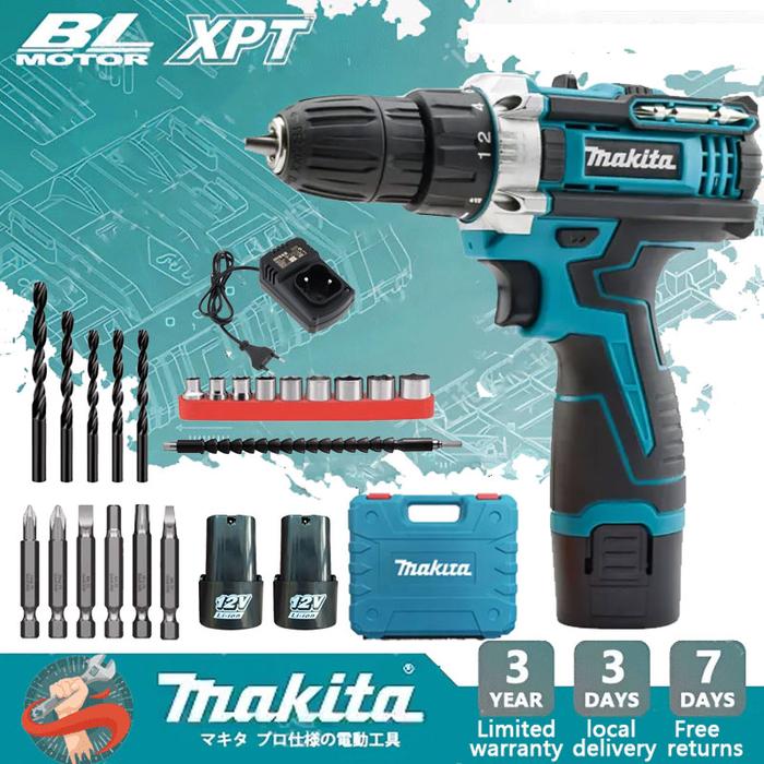 Jual Makita 12V Cordless Drill 2-Cell Lithium Battery Cordless