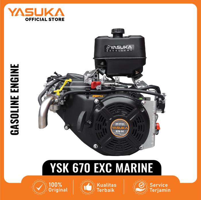 Gambar Mesin Bensin / Gasoline Engine YASUKA 670 EXCELLENT MARINE EDITION dari Yasuka Indonesia undefined Tokopedia