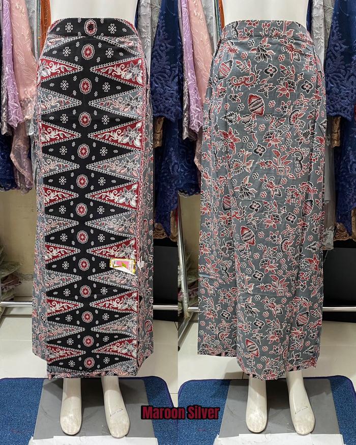 Gambar Rok Tumpal Betawi / Rok tumpal sogan pilihan warna - MAROON ABU dari Pelangi Jaya Kebaya Jakarta undefined Tokopedia