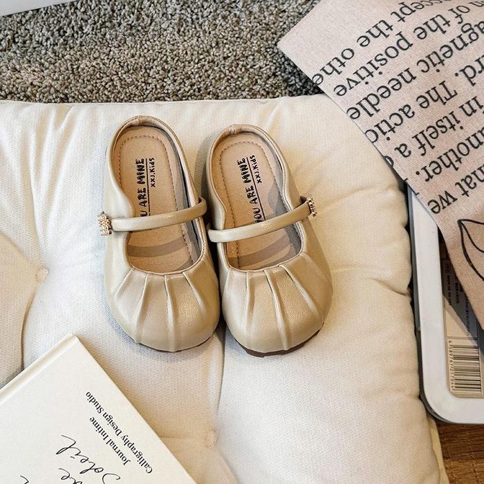 Gambar 26-35 PEEP SOLID MULES SELOP ANAK PEREMPUAN - Khaki, 21-30 dinotes dari Babyfamilycare undefined Tokopedia