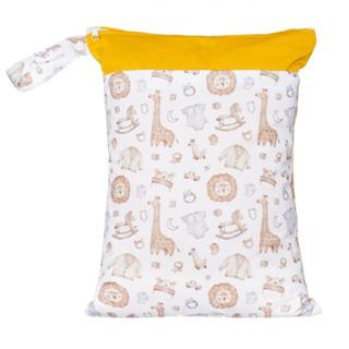 Gambar Happy Flute Wet Bag Waterproof Tas Kantong Anti Air Baju Renang Basah Kotor - Baby Stuff dari littleanabellehouse undefined Tokopedia