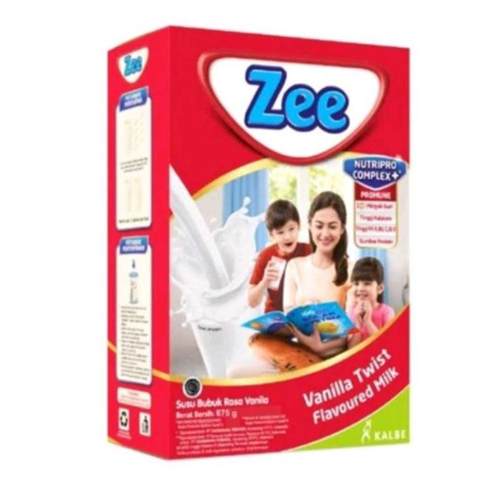 Gambar Susu Zee Box Reguler 900gram rasa Coklat Vanila Strawberry Madu Agar anak tumbuh Tinggi lebih cepat - Vanila 875gram dari ini storee undefined Tokopedia