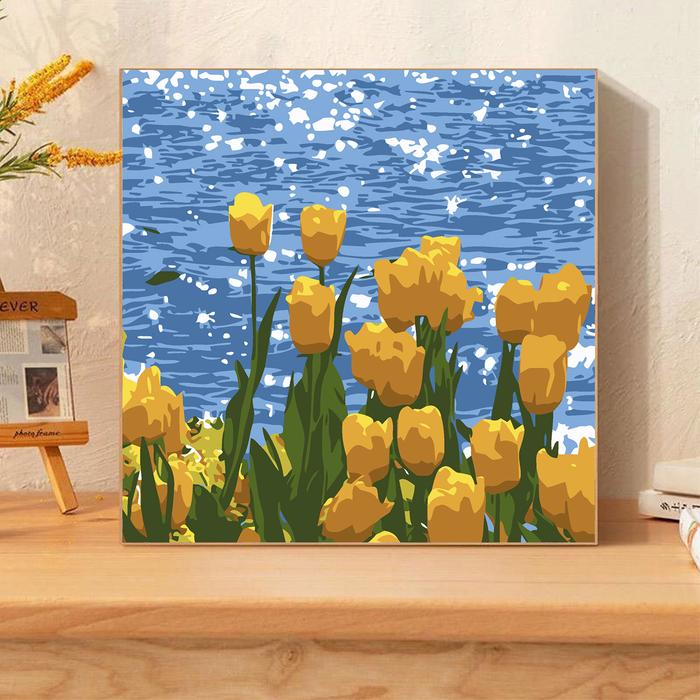 Jual 20x20 Canvas Paint By Number Kit Painting By Numbers DIY Lukisan ...