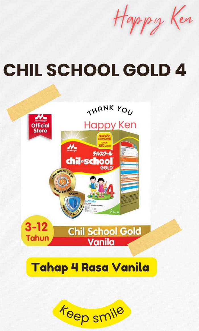 Gambar CHIL SCHOOL 4 GOLD VANILLA dari Happy Ken undefined Tokopedia