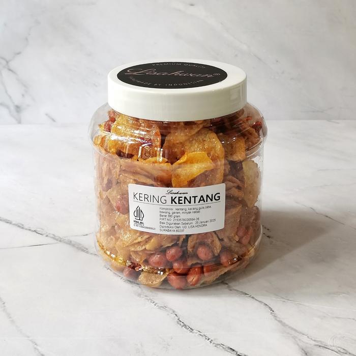 Gambar KERING KENTANG LISAHWAN. Toples 1000ml - Makanan Ringan - Food, Snack - toples dari Lisahwan undefined Tokopedia