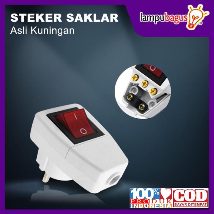 Promo Steker Saklar Lampu On Off / Colokan Listrik On Off - Jakarta ...