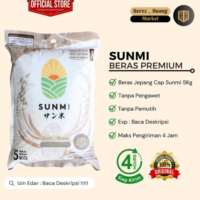 Gambar Qwo Beras Sumo Beras Premium 5Kg, Beras Putih Sumo Merah 5Kg, Beras - Sunmi dari Gifari467 undefined Tokopedia