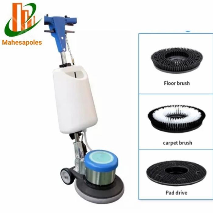 Gambar TERUJI MESIN POLISHER KARPET MESIN CUCI KARPET LAUNDRY 13 INCH 175RPM - super clean dari Delta Perkasa Electric undefined Tokopedia