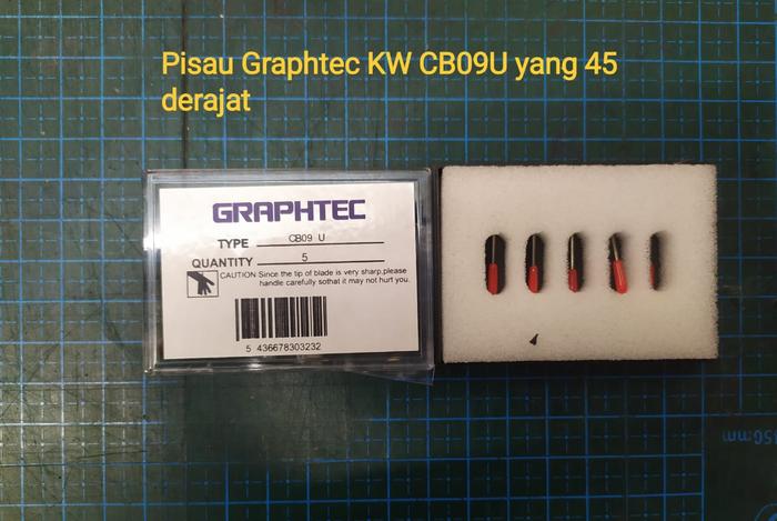 Gambar Pisau graphtec KW CB09U yang 45 derajat - Pisau Graphtec dari BINARYPART Kota Administrasi Jakarta Pusat Tokopedia
