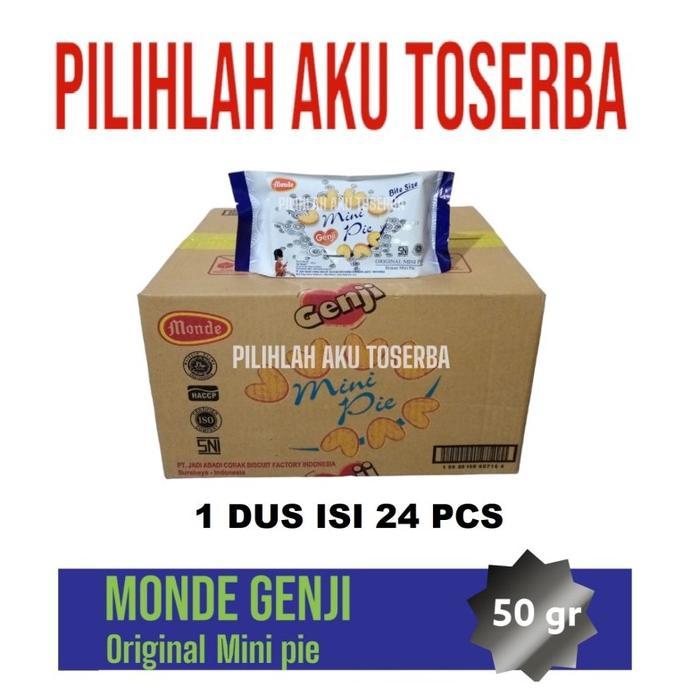 Gambar Qwo Monde Genji Mini Pie Original - ( Harga 1 Dus Isi 24 Pcs ) dari Xantara241 undefined Tokopedia