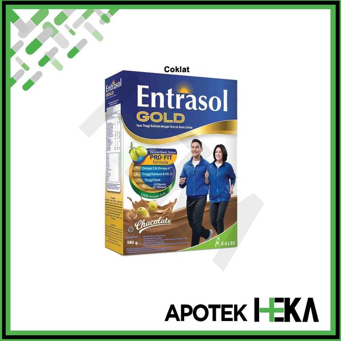 Gambar Entrasol Gold 580 g - Susu Tinggi Kalsium - Coklat dari ini storee undefined Tokopedia