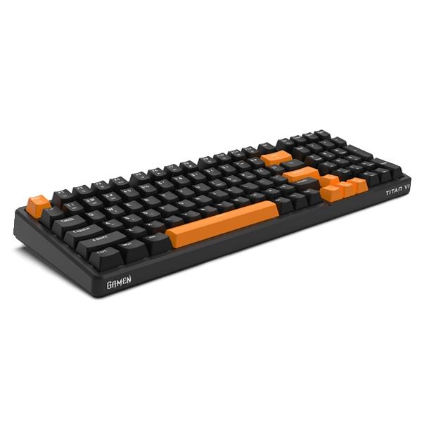 Gambar Gamen Titan VI / 6 98% Layout 99 Keys Ergonomic Gasket Mechanical Gaming Keyboard - Black, Silver Linear dari TECHLAB ID undefined Tokopedia