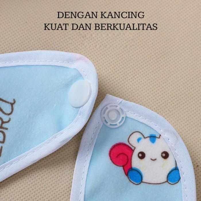Gambar Bib Bayi Silikon Tahan Air - Celemek Slaber Bayi Water Proof Waterproof - Biru dari Aurel Babyshop undefined Tokopedia
