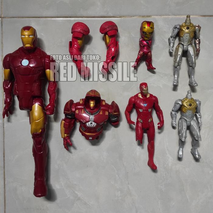 Iron Man Hasbro Hulk Buster Figure Junk Take All Set