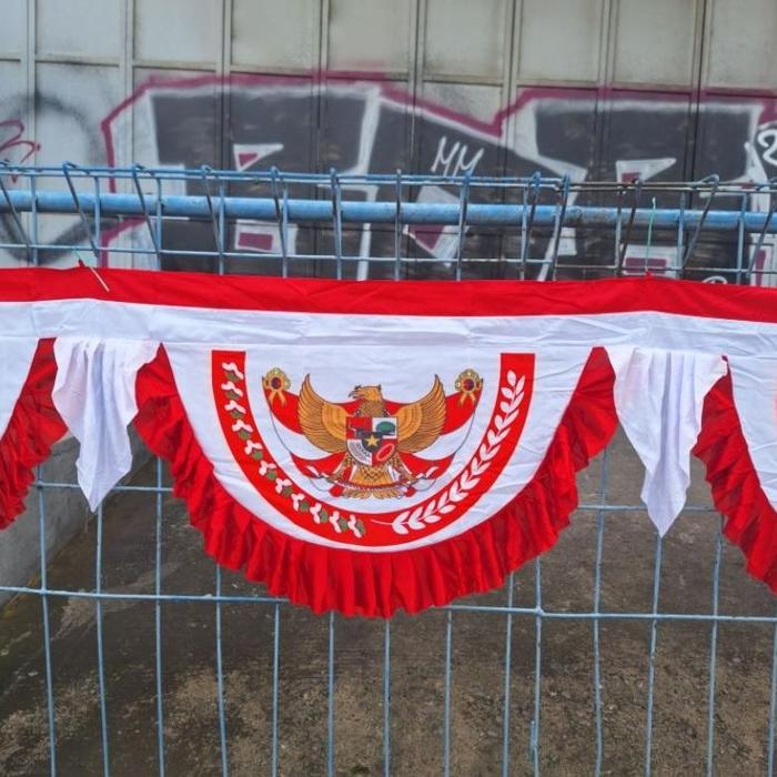 Gambar Bendera Merah Putih Background Bendera Bekron Bendera Background Garuda Dan Polos - Garuda padi, 5 gelombang dari elisuharyan undefined Tokopedia
