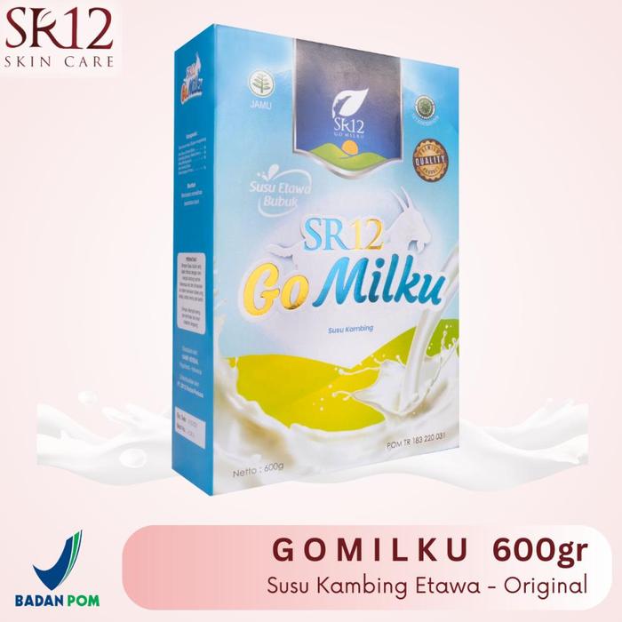 Gambar Go Milku SR12 ORIGINAL 600gr Susu Kambing Etawa Meningkatkan Kesehatan Tulang dari ini storee undefined Tokopedia