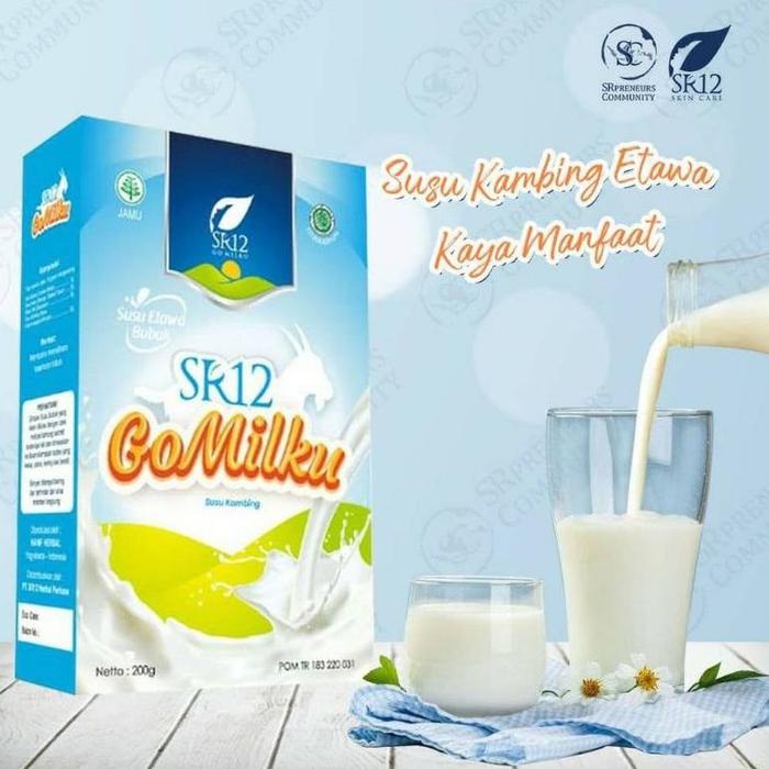 Gambar SR12 GO MILKU SUSU ETAWA TERBAIK GOMILKU SUSU KAMBING KUALITAS PREMIUM GOAT MILK SUSU BUBUK AMAN MENGGEMUKKAN ENEK LEZAT BERGIZI - Putih, 600gr dari ini storee undefined Tokopedia