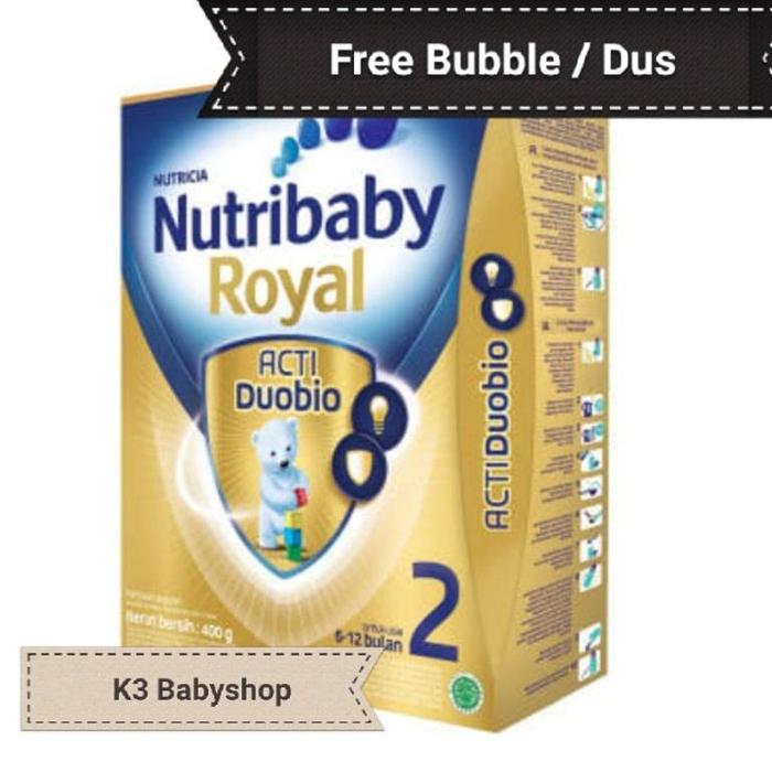 Gambar Nutribaby Royal 2 Acti DuoBio box 400gram 400 gr susu formula bayi 6-12 bulan kemasan baru nutricia dari ini storee undefined Tokopedia