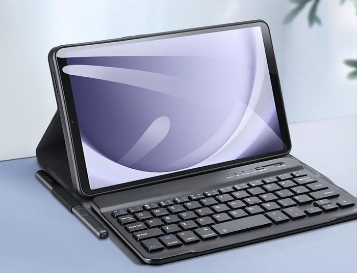 Gambar Dux Ducis Case Compatible for Keyboard Bluetooth Samsung Tab A9 | Tab A9 Plus - TK Series Cover Casing - Tab A9 dari Gojali.id undefined Tokopedia