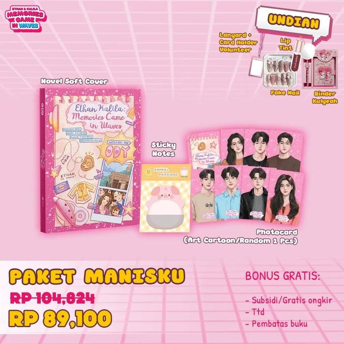 Gambar READY STOK Buku Novel - Ethan & Kalila Memories Came In Waves - Ody - Akad - Bumifiksi - MANISKU dari BumifiksiJogjakarta undefined Tokopedia