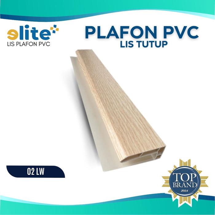 Gambar Lis Plafon PVC Elite - Lis Tutup - 02 LW  dari PVC Supplier Store undefined Tokopedia