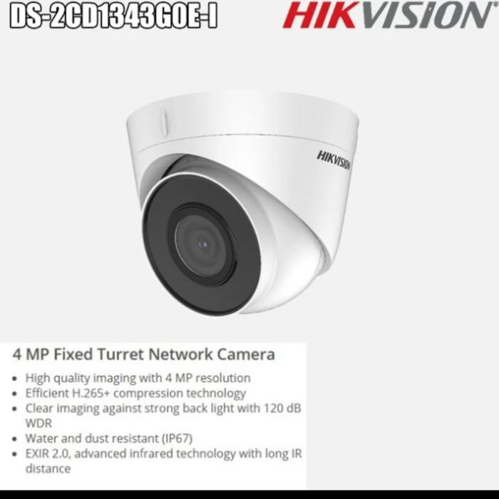 Jual Ipcam Hikvision DS-2CD1343G0E-I 4MP Kota Medan Goldclover