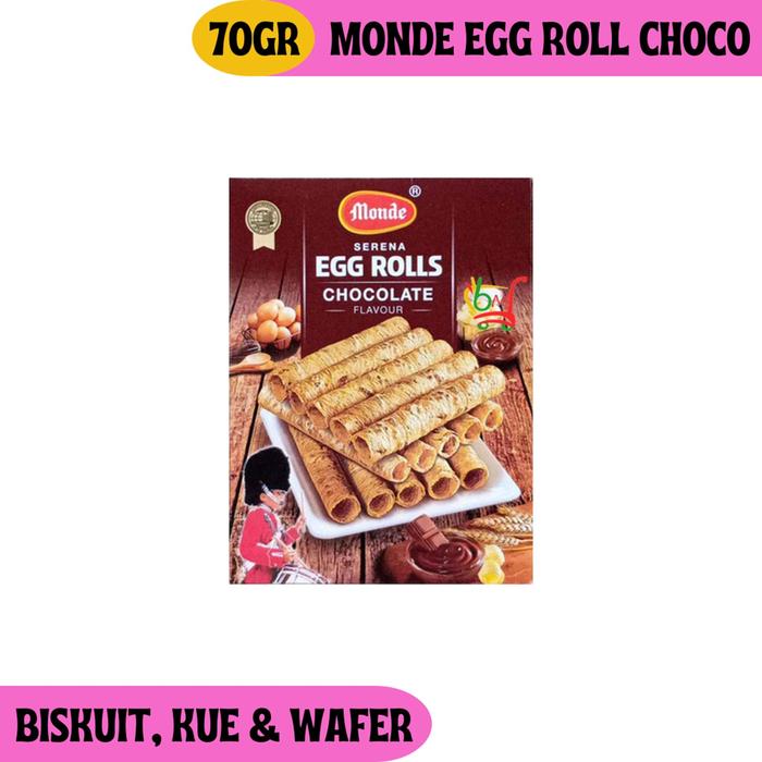 Gambar Monde Serena Egg Roll Kemasan Box All Variant - Cokelat dari Beuki Mart undefined Tokopedia