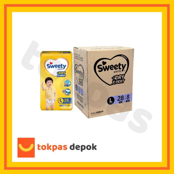 Gambar [Ready Stock] 1 Karton Sweety Pants S 36 / M 32 / L 28 / Xl 26 / Xxl 24 - Sweety L 28 dari riansyahpu undefined Tokopedia
