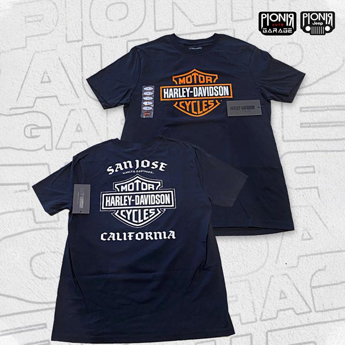 Gambar Merchandise Kaos Harley Davidson 100% Original Amerika Serikat USA - Logo Harley - L dari Pionir Jeep-Pionir Auto Garage undefined Tokopedia