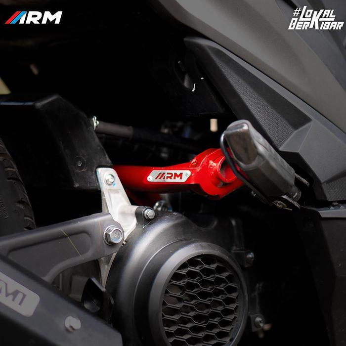 Gambar P R O M O Engine Mounting Beat Deluxe Arm - Merah dari Jonsonjayaspeed undefined Tokopedia