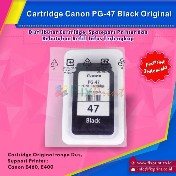 Gambar Cartridge Tinta CL57 CL-57 PG47 PG-47 Refill Printer Canon E417 E460 E470 E477 E480 E3370 E3170 E4270 E400 E410 Loosepack - PG47 No Box dari FixPrint Indonesia undefined Tokopedia