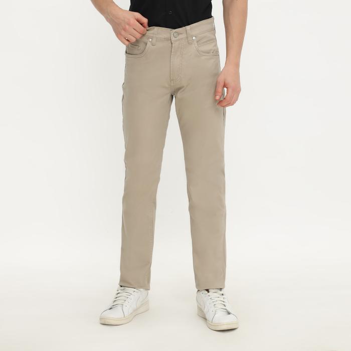Gambar POLICE Celana Chino Panjang V Pocket Light Khaky Cotton Premium Slim Fit Pria - Light Khaky, 29 dari RBJ undefined Tokopedia