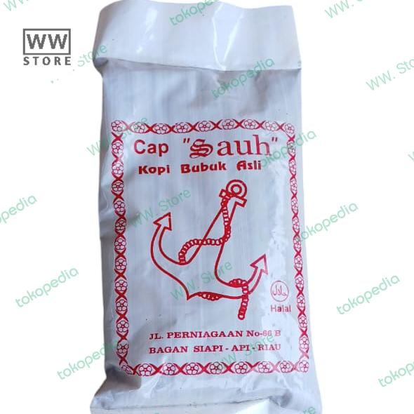 Gambar Kopi bubuk asli Bagan Siapi - Api Riau cap Sauh 100g dari WW . Store undefined Tokopedia