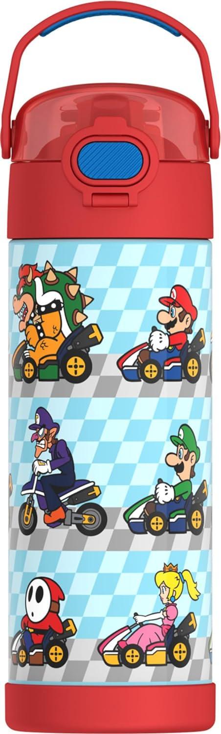 Gambar Thermos Kids Funtainer 16oz Water Bottle - Botol Minum Stainless 470ml - Mario kart dari mom2momshop undefined Tokopedia