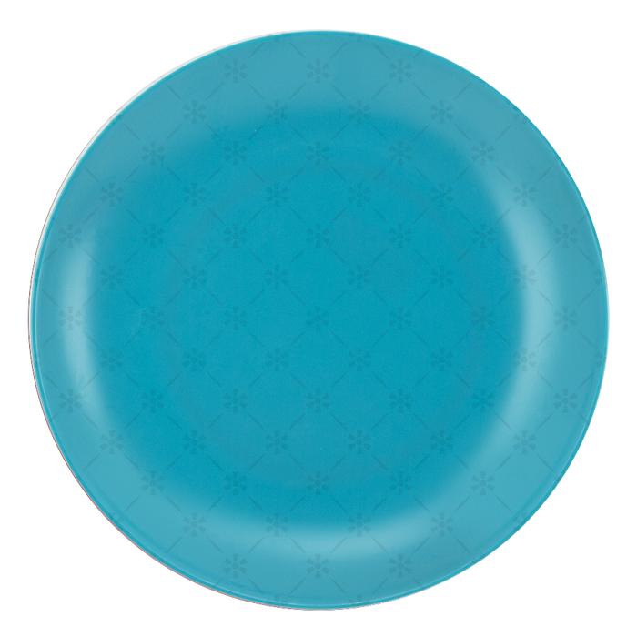 Gambar Onyx Seiv, Piring Makan Ceper 9 inch: Melamin, Aman untuk Makanan, Halal, 11092S Fiori Polos - Biru dari Onyx Melamin undefined Tokopedia