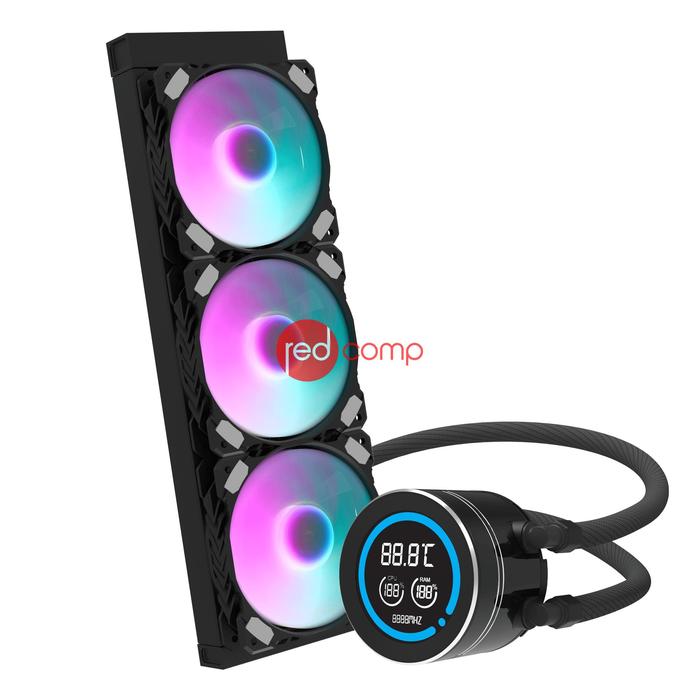 Gambar DARKFLASH NEBULA DN360D LIQUID CPU COOLER - Hitam dari Redcomp undefined Tokopedia
