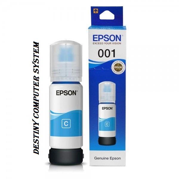 Jual Tinta Epson 001 Black / Hitam / Color / Warna Original - Biru ...