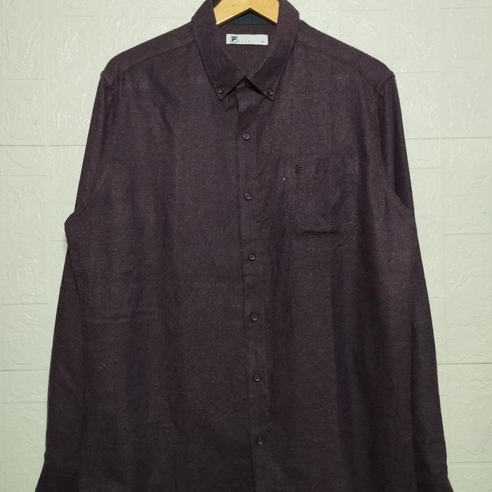 Gambar FILA FLANEL SHIRT SECOND THRIFT dari yullsthrift shop undefined Tokopedia