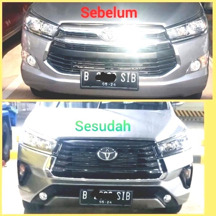Gambar Paket Upgrade Innova Reborn To Innova Facelift 2021 - Bumper Sett dari Triple Al- Store undefined Tokopedia
